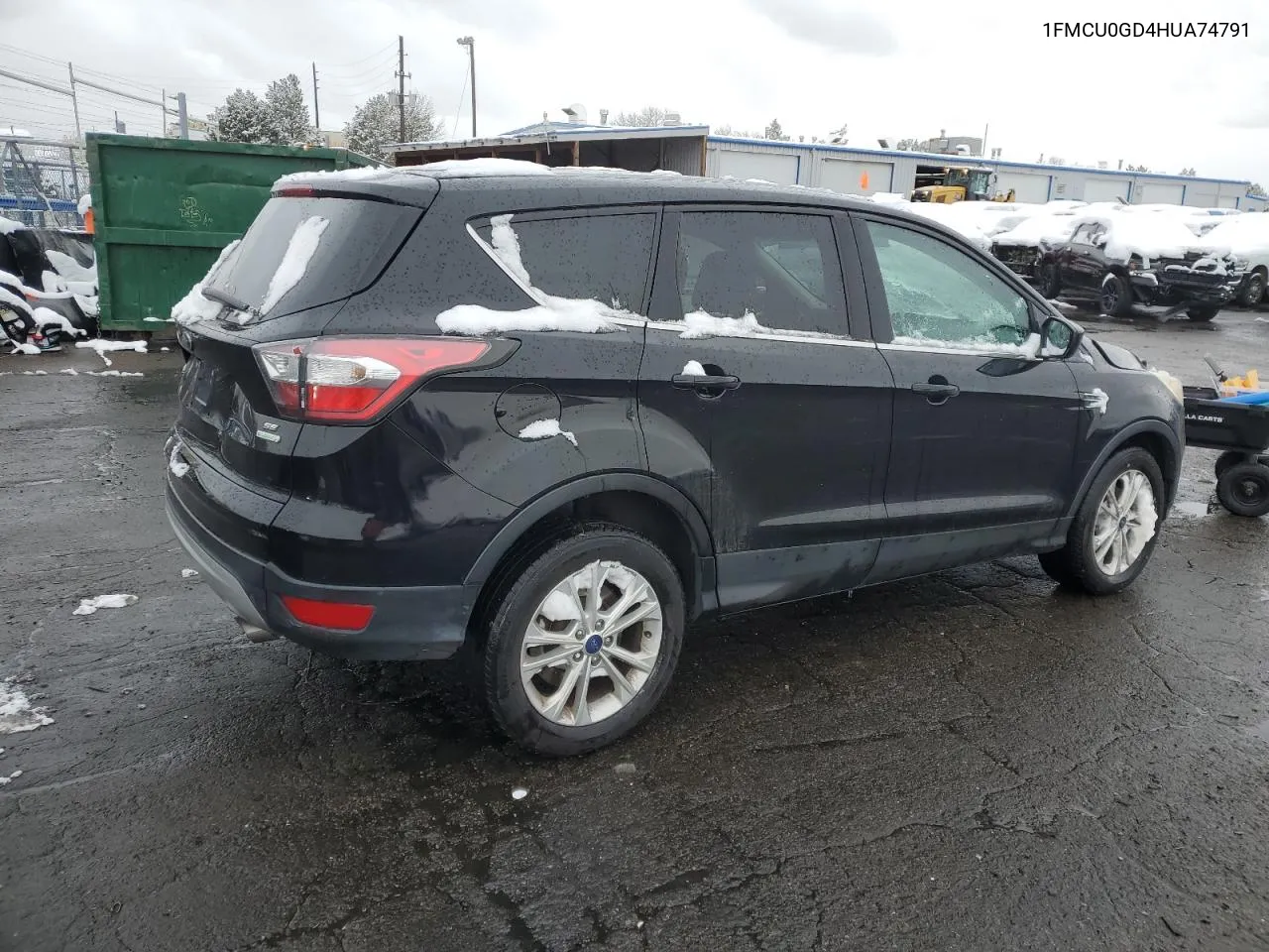 2017 Ford Escape Se VIN: 1FMCU0GD4HUA74791 Lot: 79765974