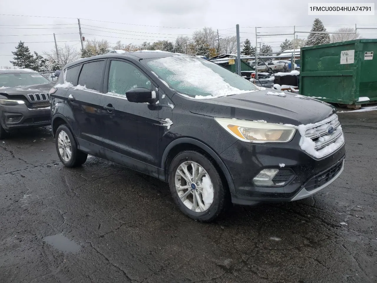 2017 Ford Escape Se VIN: 1FMCU0GD4HUA74791 Lot: 79765974