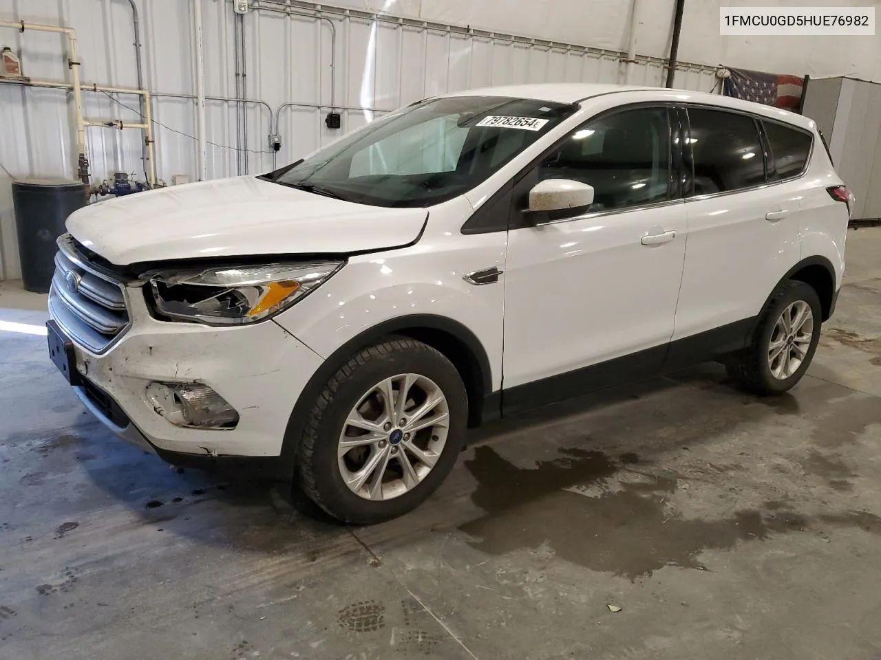 2017 Ford Escape Se VIN: 1FMCU0GD5HUE76982 Lot: 79782654