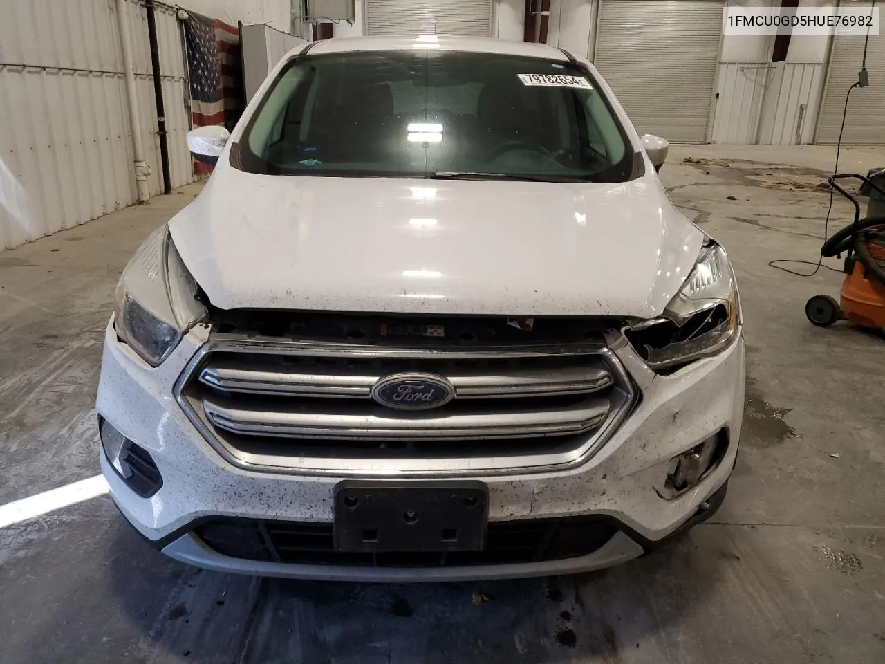 2017 Ford Escape Se VIN: 1FMCU0GD5HUE76982 Lot: 79782654