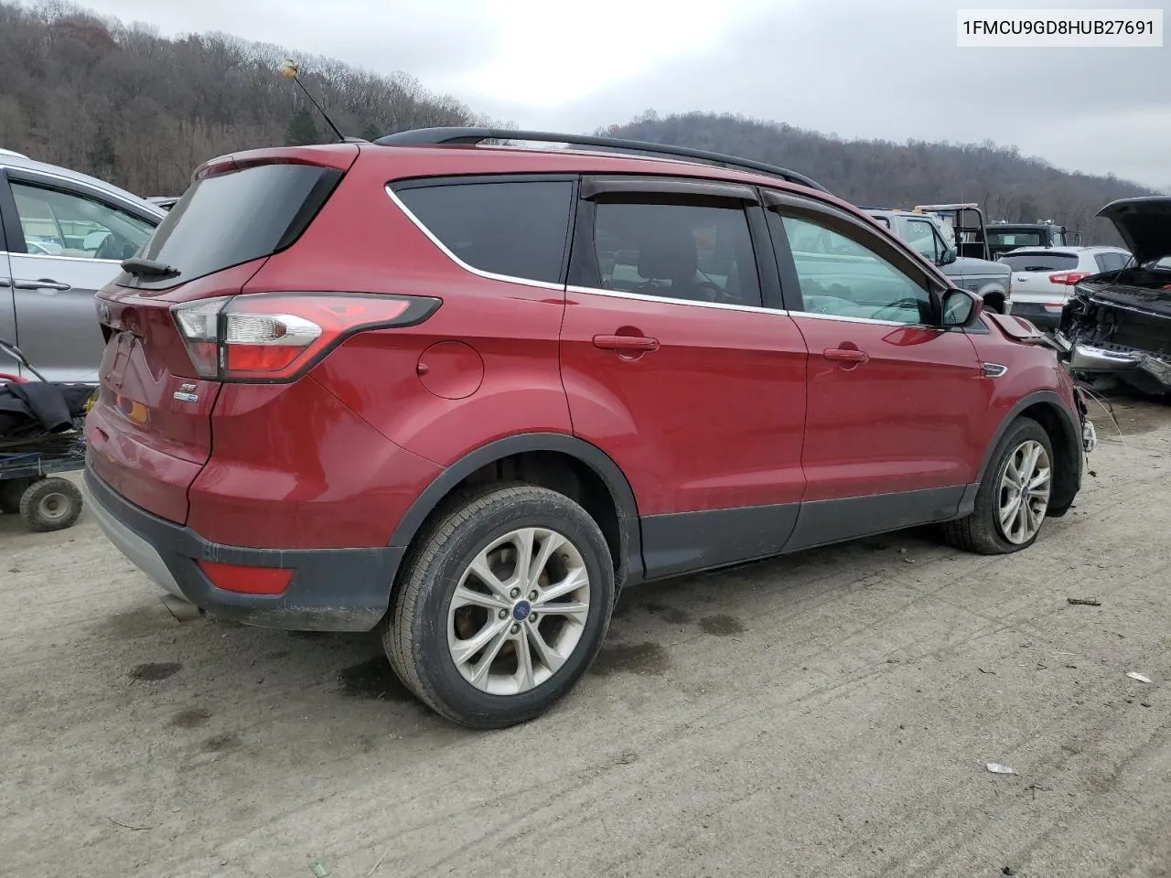 2017 Ford Escape Se VIN: 1FMCU9GD8HUB27691 Lot: 79887884