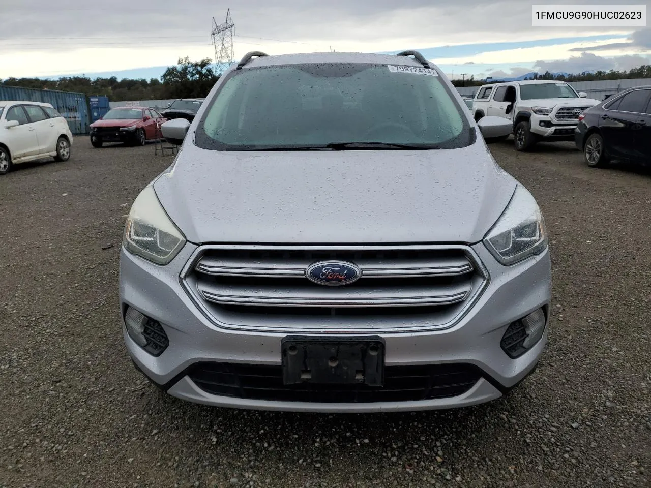 2017 Ford Escape Se VIN: 1FMCU9G90HUC02623 Lot: 79972414