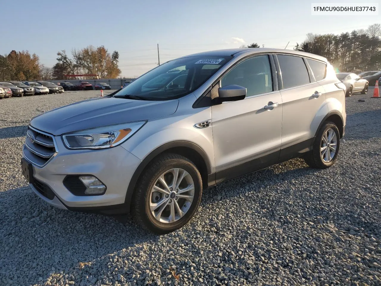 2017 Ford Escape Se VIN: 1FMCU9GD6HUE37743 Lot: 80069224