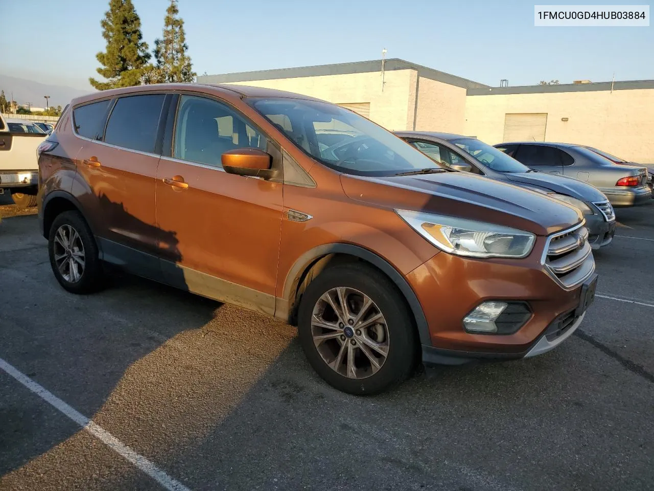 2017 Ford Escape Se VIN: 1FMCU0GD4HUB03884 Lot: 80335284