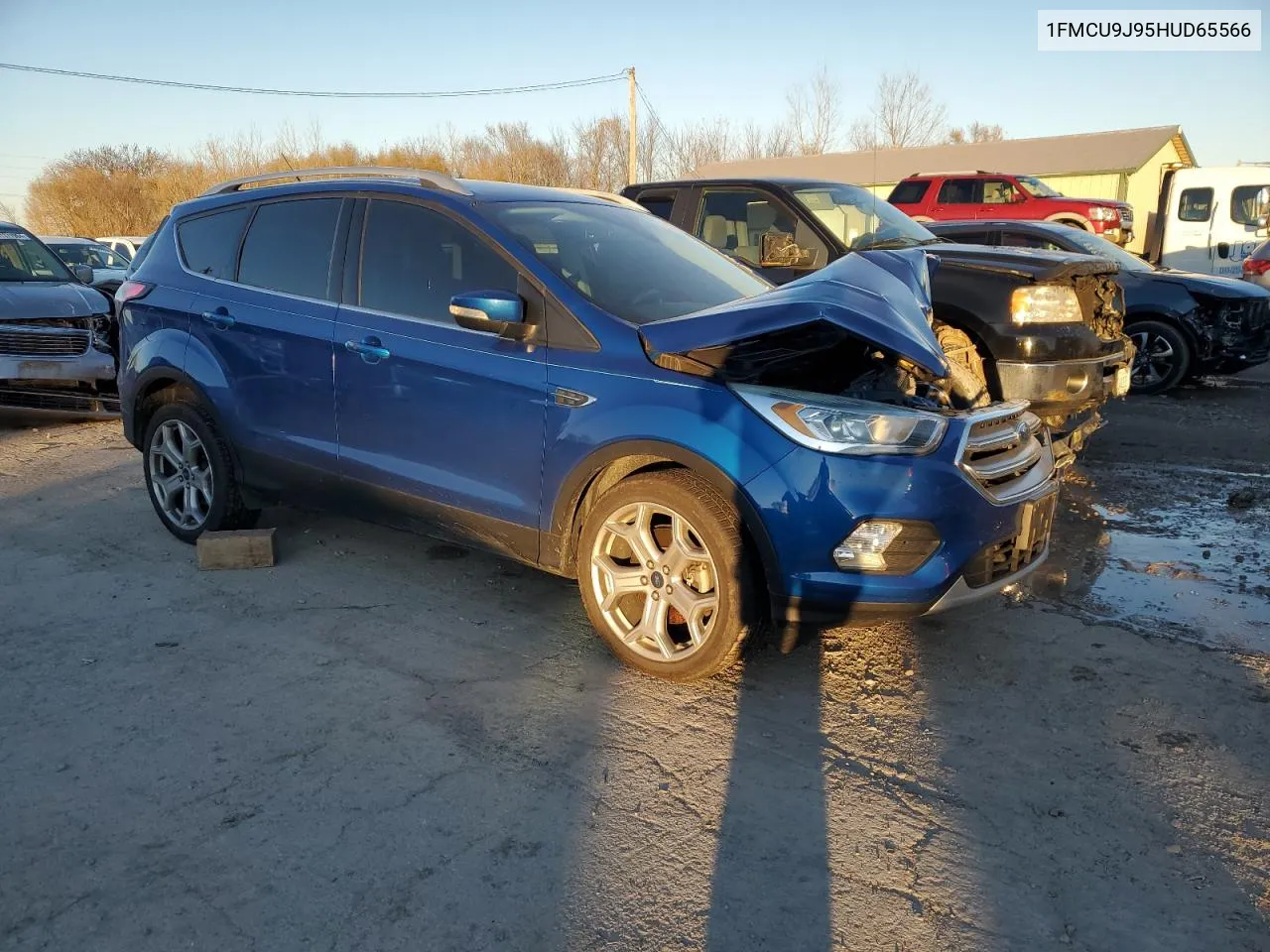 2017 Ford Escape Titanium VIN: 1FMCU9J95HUD65566 Lot: 81247124