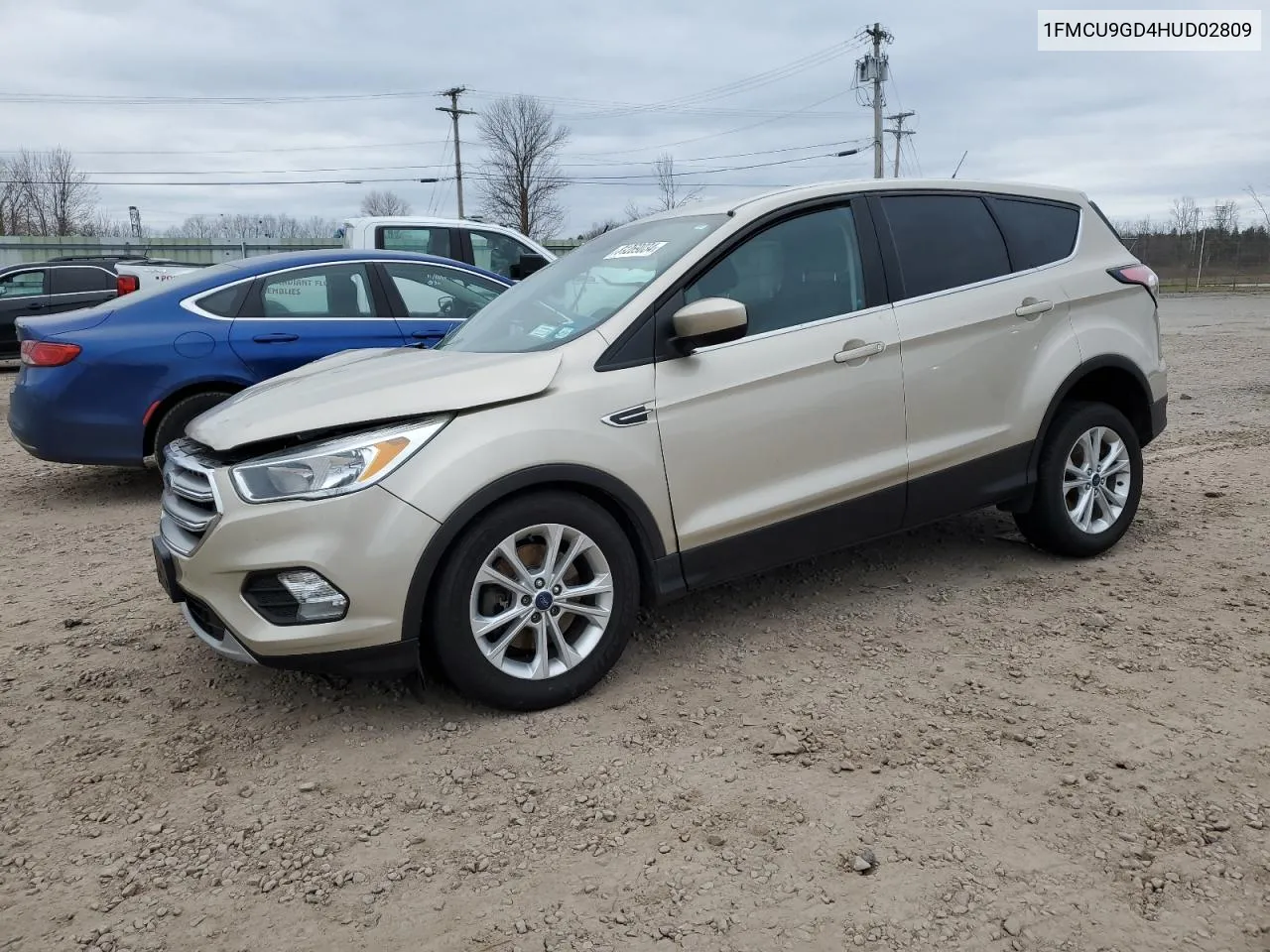 2017 Ford Escape Se VIN: 1FMCU9GD4HUD02809 Lot: 81269034