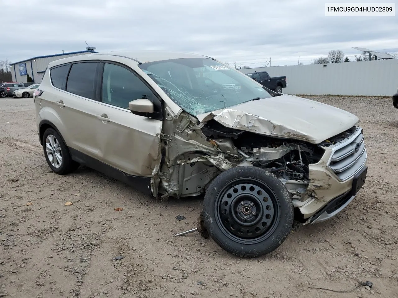 2017 Ford Escape Se VIN: 1FMCU9GD4HUD02809 Lot: 81269034