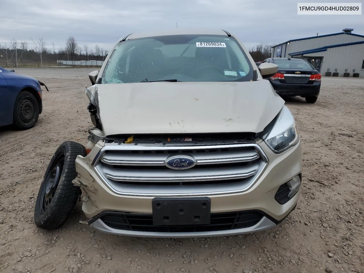 2017 Ford Escape Se VIN: 1FMCU9GD4HUD02809 Lot: 81269034