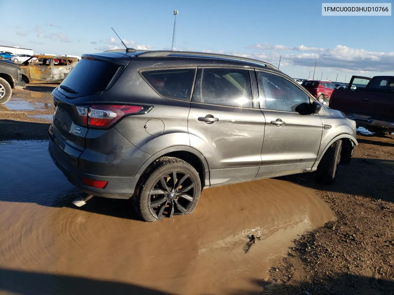 2017 Ford Escape Se VIN: 1FMCU0GD3HUD10766 Lot: 81287044