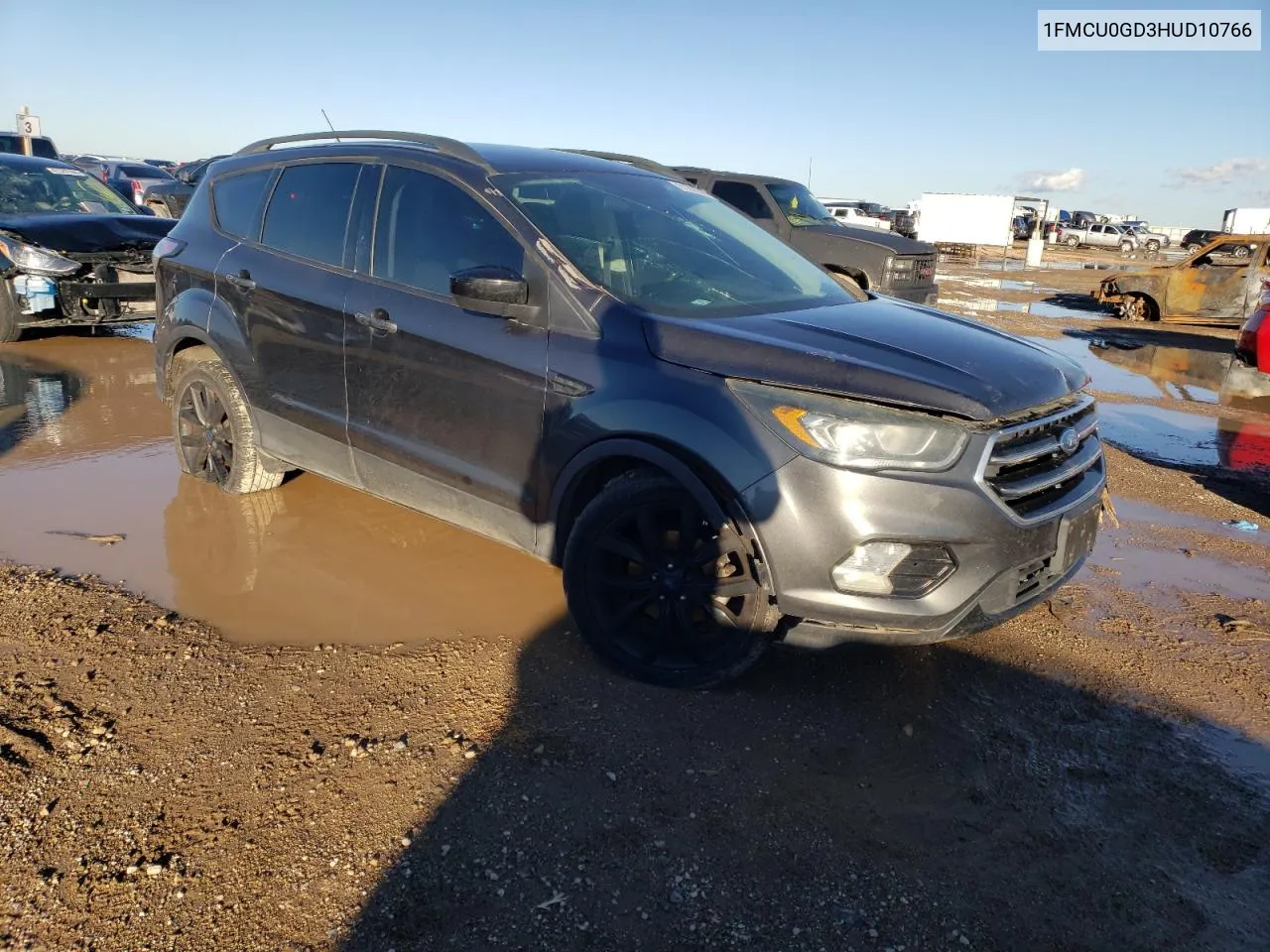 2017 Ford Escape Se VIN: 1FMCU0GD3HUD10766 Lot: 81287044