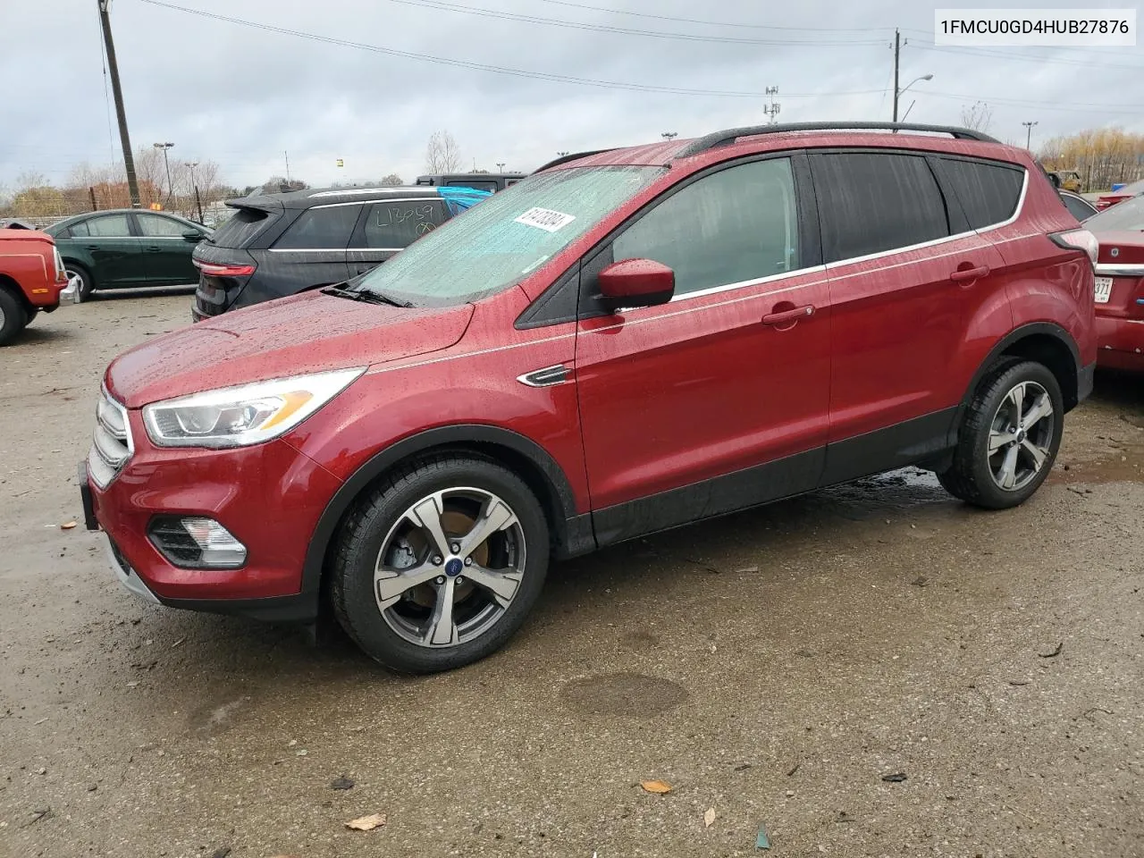 2017 Ford Escape Se VIN: 1FMCU0GD4HUB27876 Lot: 81478304