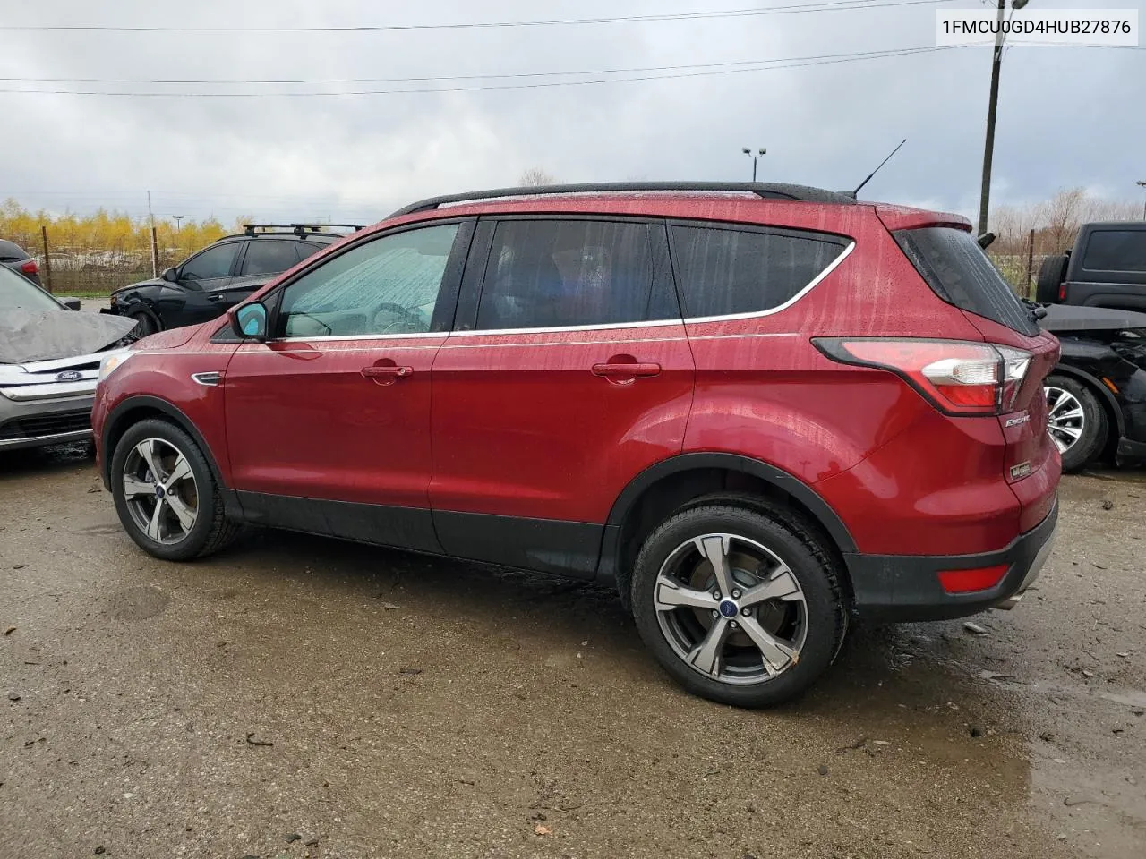 2017 Ford Escape Se VIN: 1FMCU0GD4HUB27876 Lot: 81478304