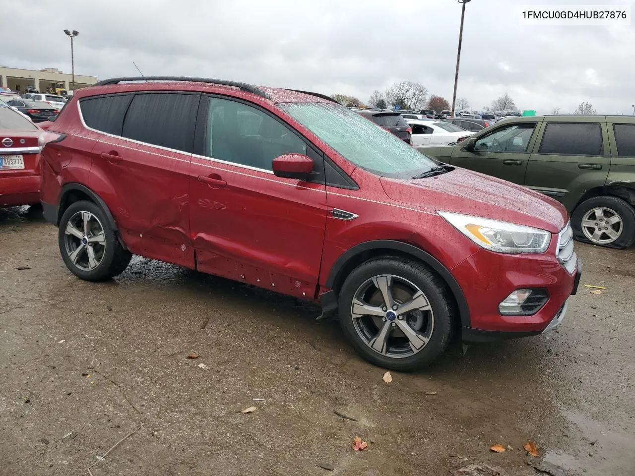 2017 Ford Escape Se VIN: 1FMCU0GD4HUB27876 Lot: 81478304