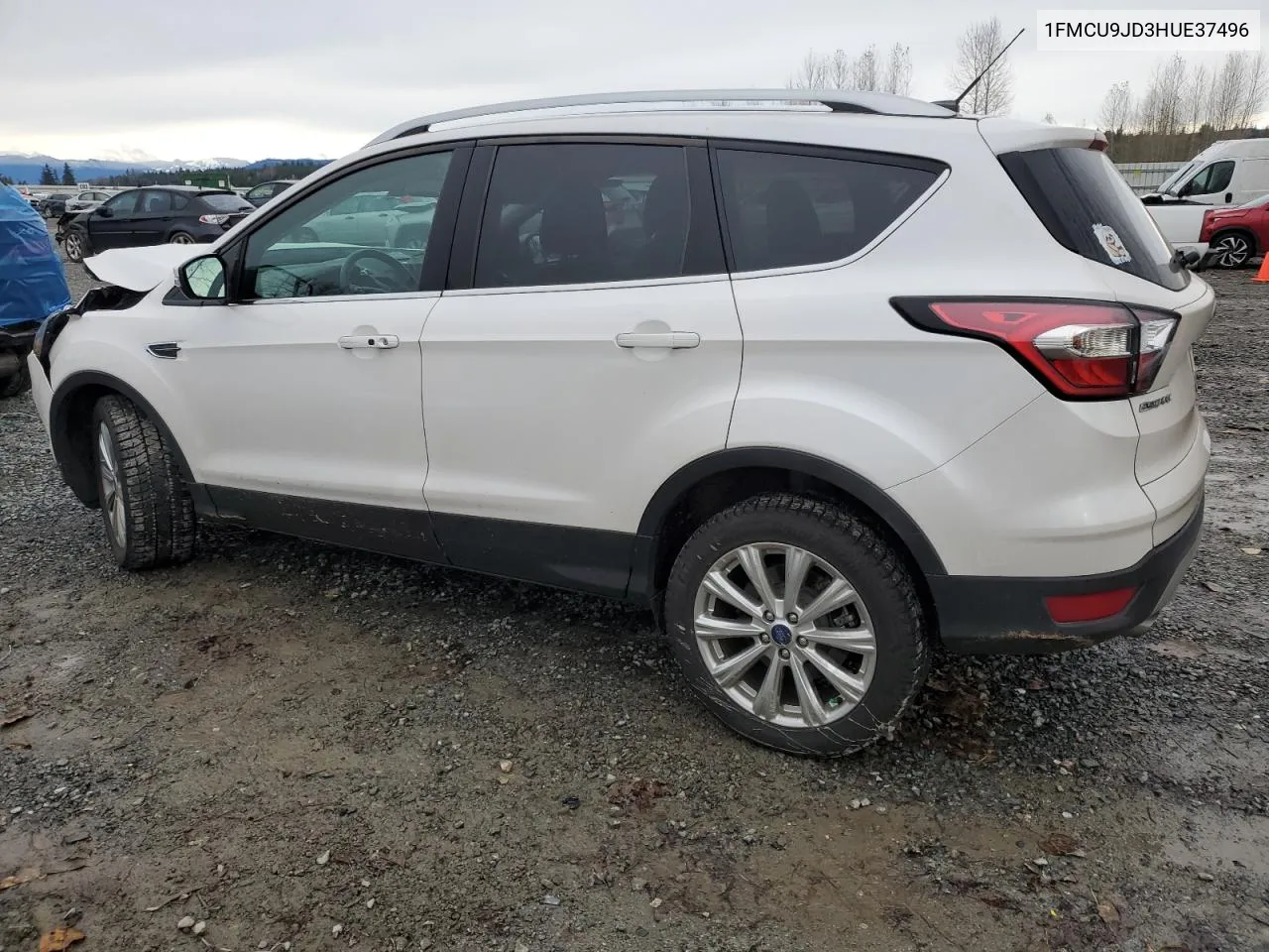 2017 Ford Escape Titanium VIN: 1FMCU9JD3HUE37496 Lot: 81544604