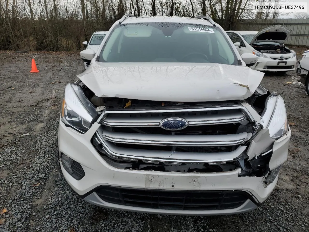 2017 Ford Escape Titanium VIN: 1FMCU9JD3HUE37496 Lot: 81544604