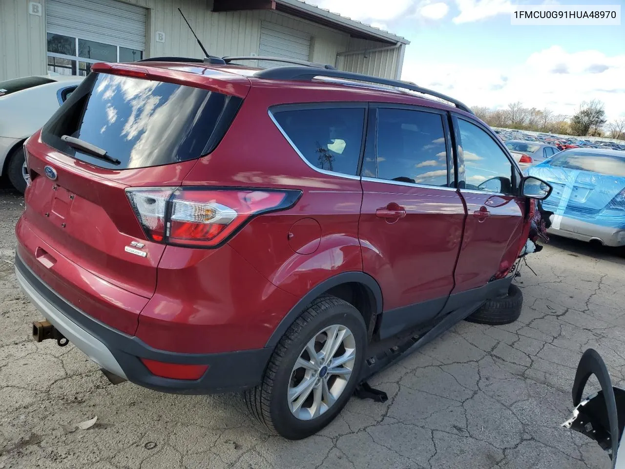 2017 Ford Escape Se VIN: 1FMCU0G91HUA48970 Lot: 81565254