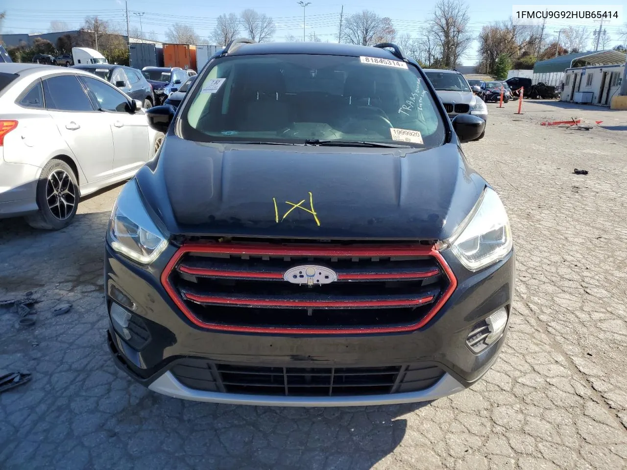 2017 Ford Escape Se VIN: 1FMCU9G92HUB65414 Lot: 81845314