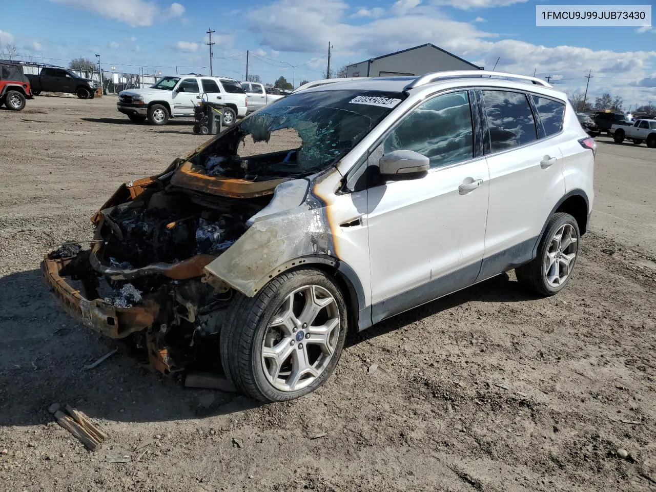 2018 Ford Escape Titanium VIN: 1FMCU9J99JUB73430 Lot: 46932664