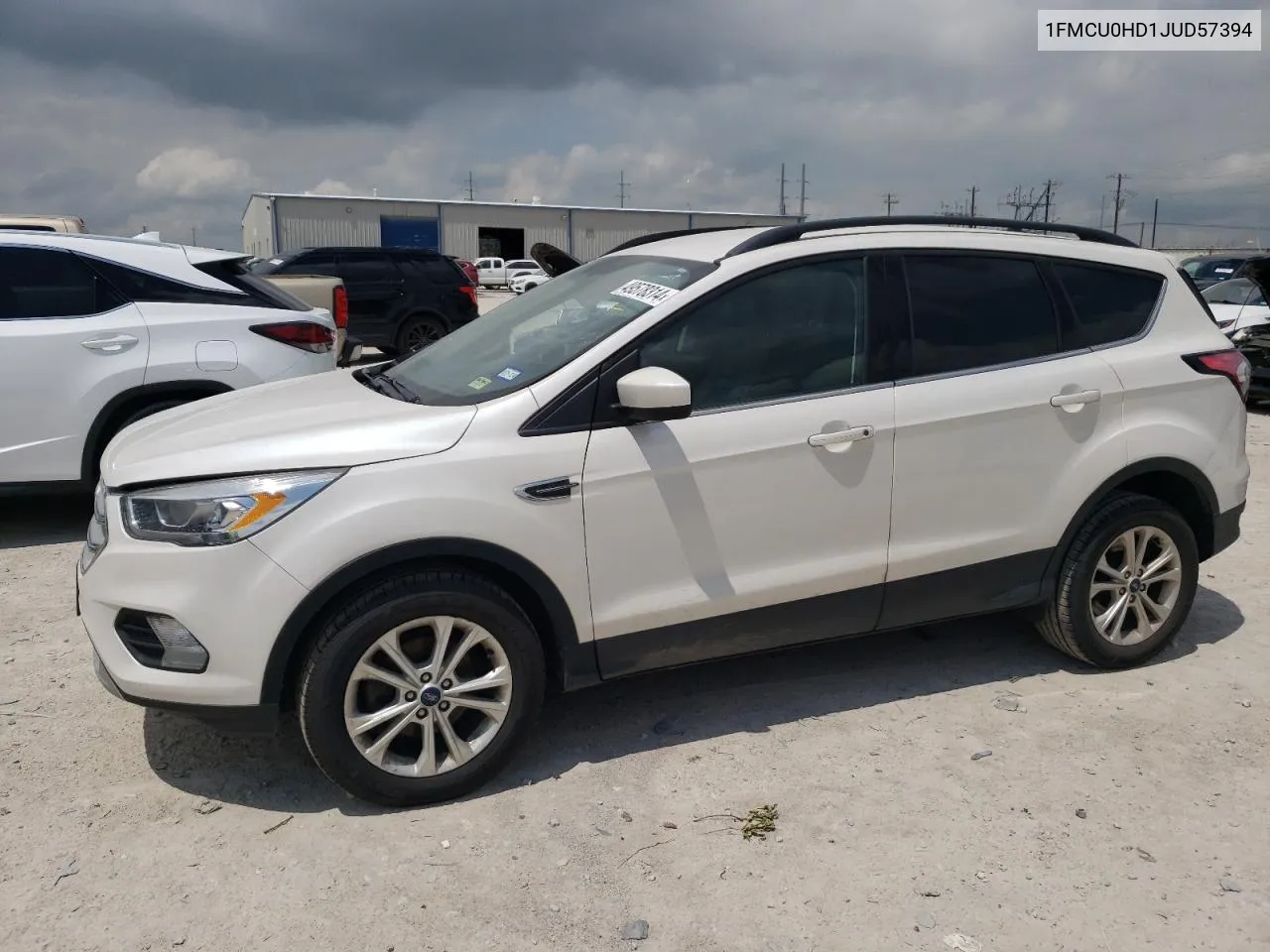 2018 Ford Escape Sel VIN: 1FMCU0HD1JUD57394 Lot: 49578314