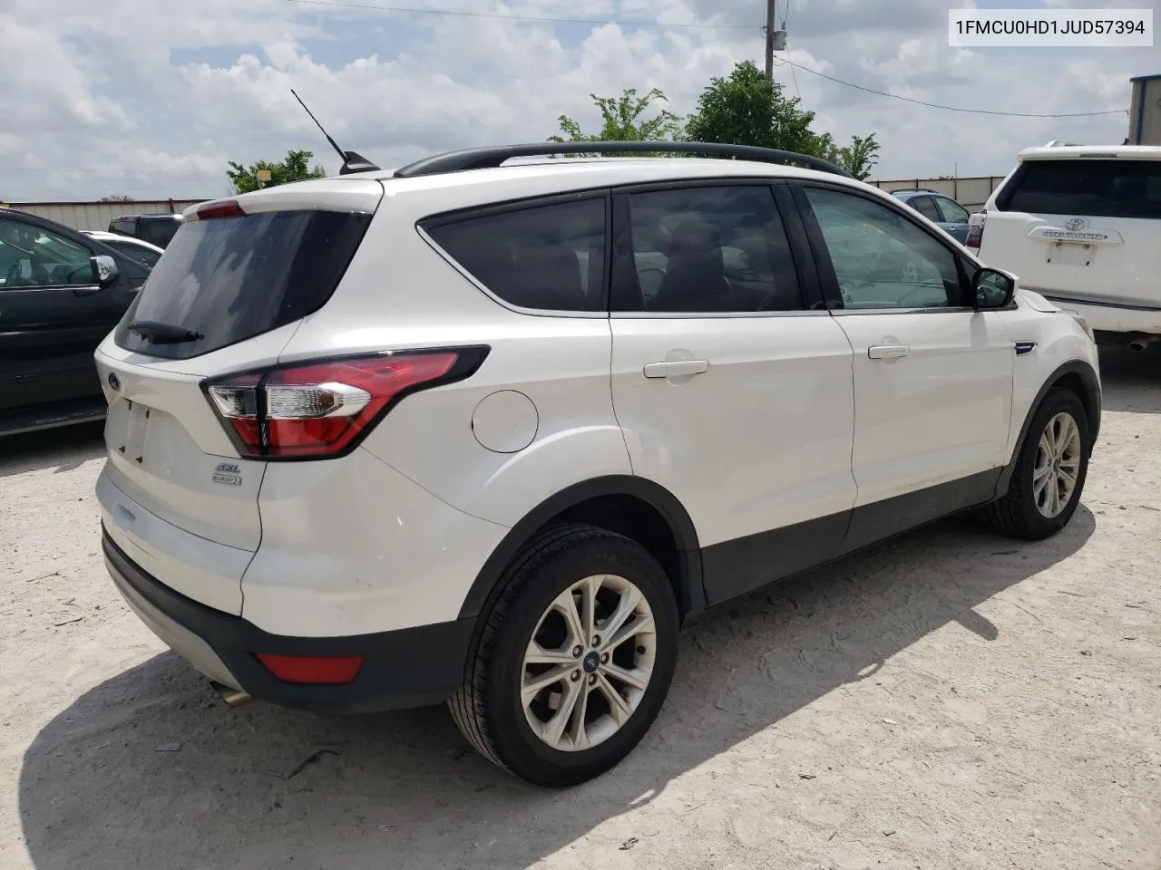 2018 Ford Escape Sel VIN: 1FMCU0HD1JUD57394 Lot: 49578314