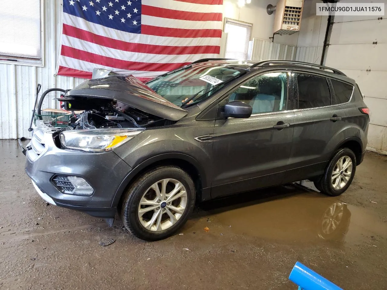 2018 Ford Escape Se VIN: 1FMCU9GD1JUA11576 Lot: 50532214