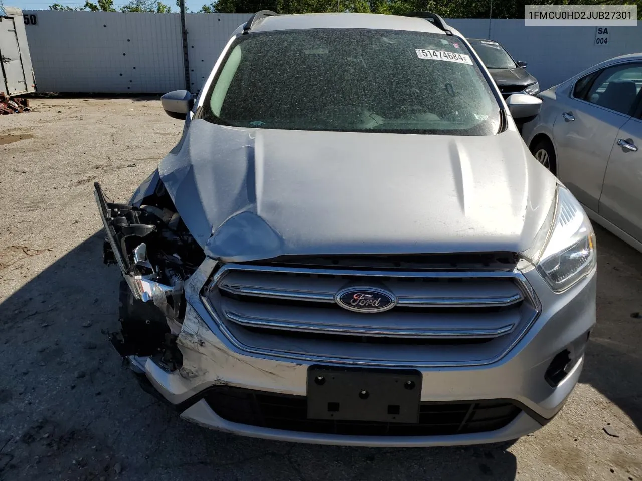 1FMCU0HD2JUB27301 2018 Ford Escape Sel