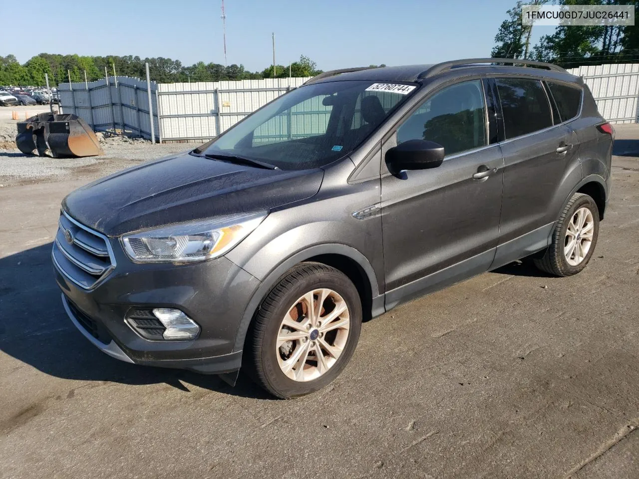 2018 Ford Escape Se VIN: 1FMCU0GD7JUC26441 Lot: 52760744