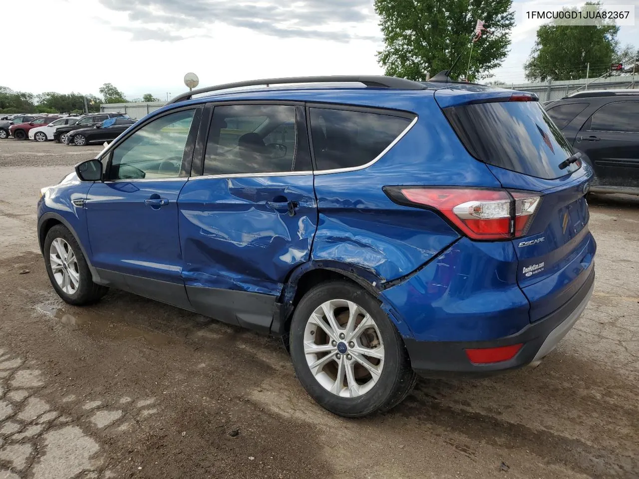 1FMCU0GD1JUA82367 2018 Ford Escape Se