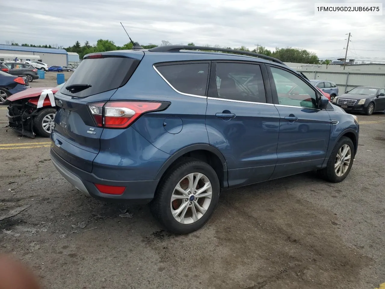 2018 Ford Escape Se VIN: 1FMCU9GD2JUB66475 Lot: 53238934