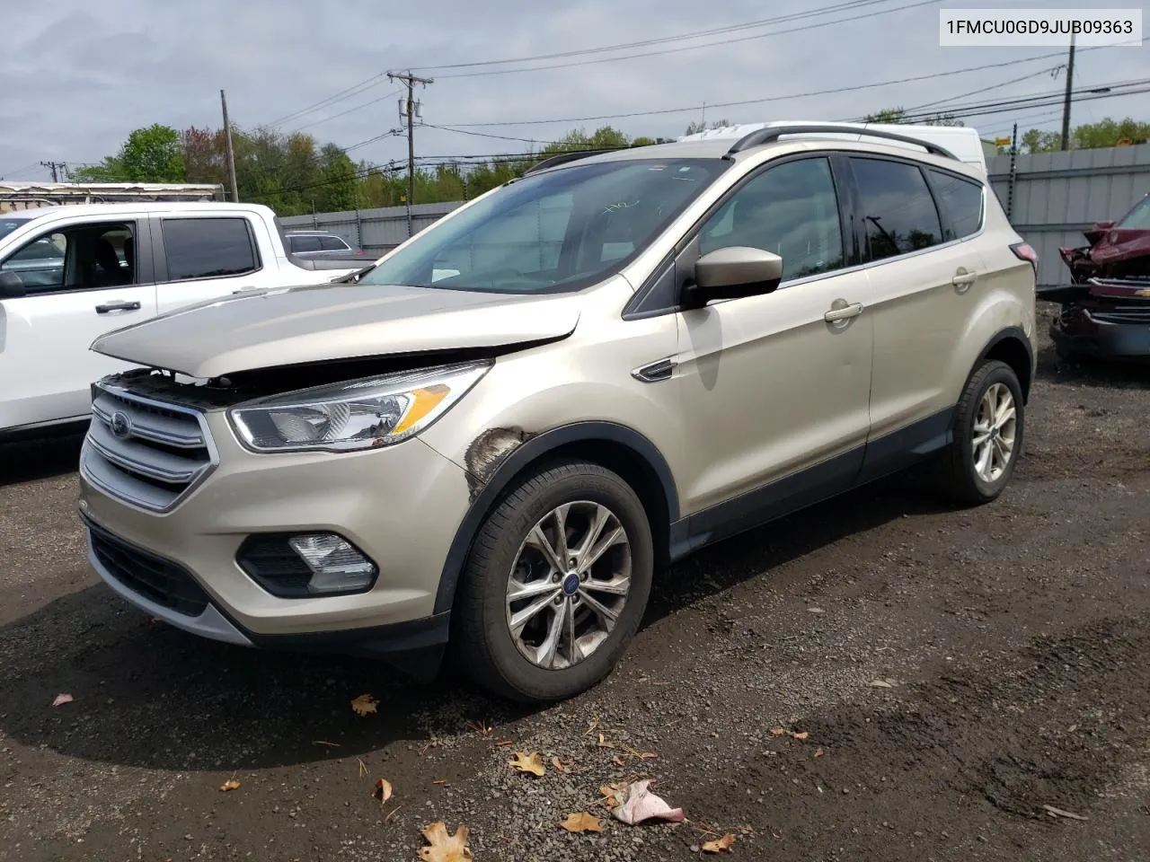 2018 Ford Escape Se VIN: 1FMCU0GD9JUB09363 Lot: 53496034