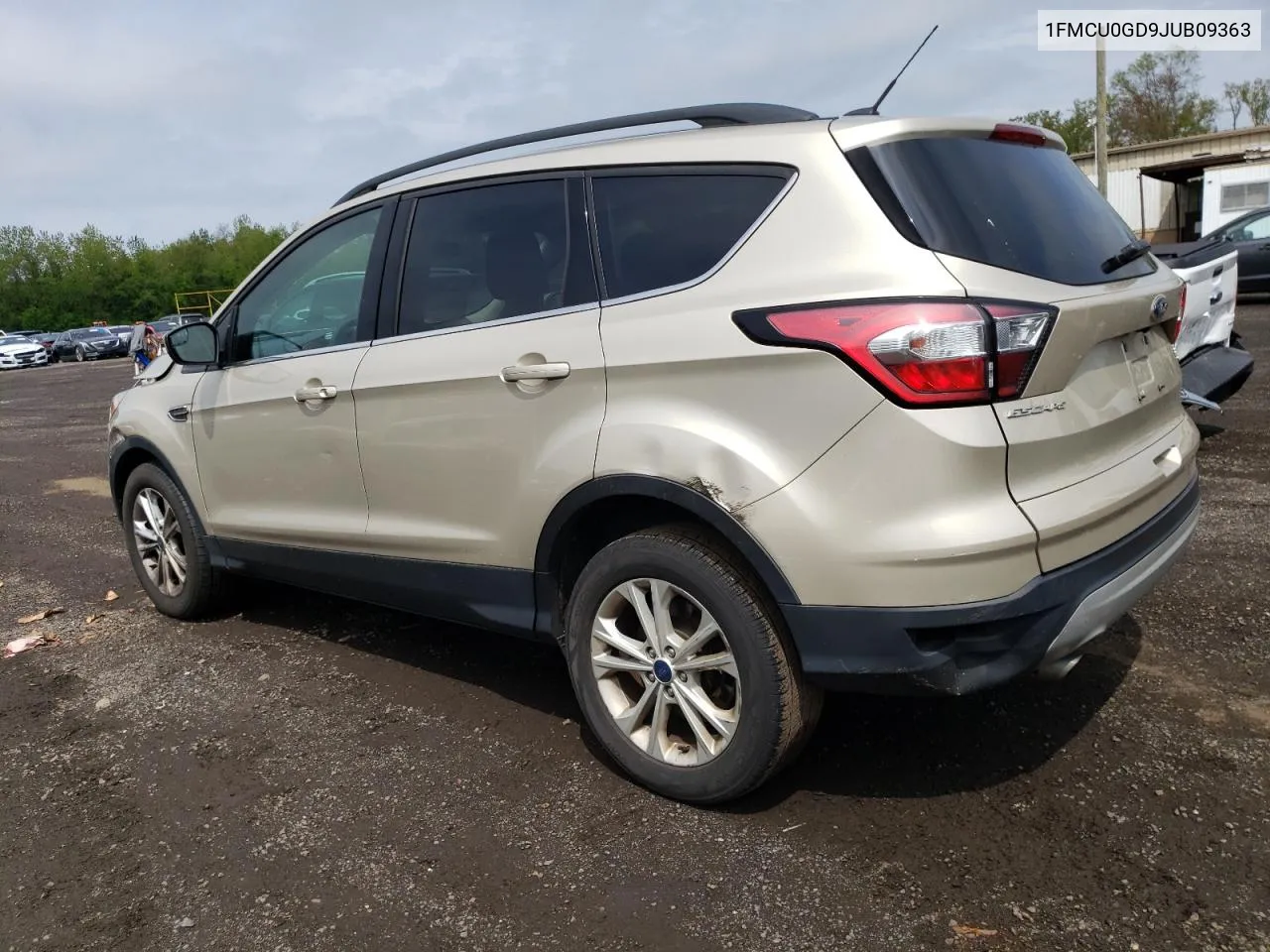 2018 Ford Escape Se VIN: 1FMCU0GD9JUB09363 Lot: 53496034