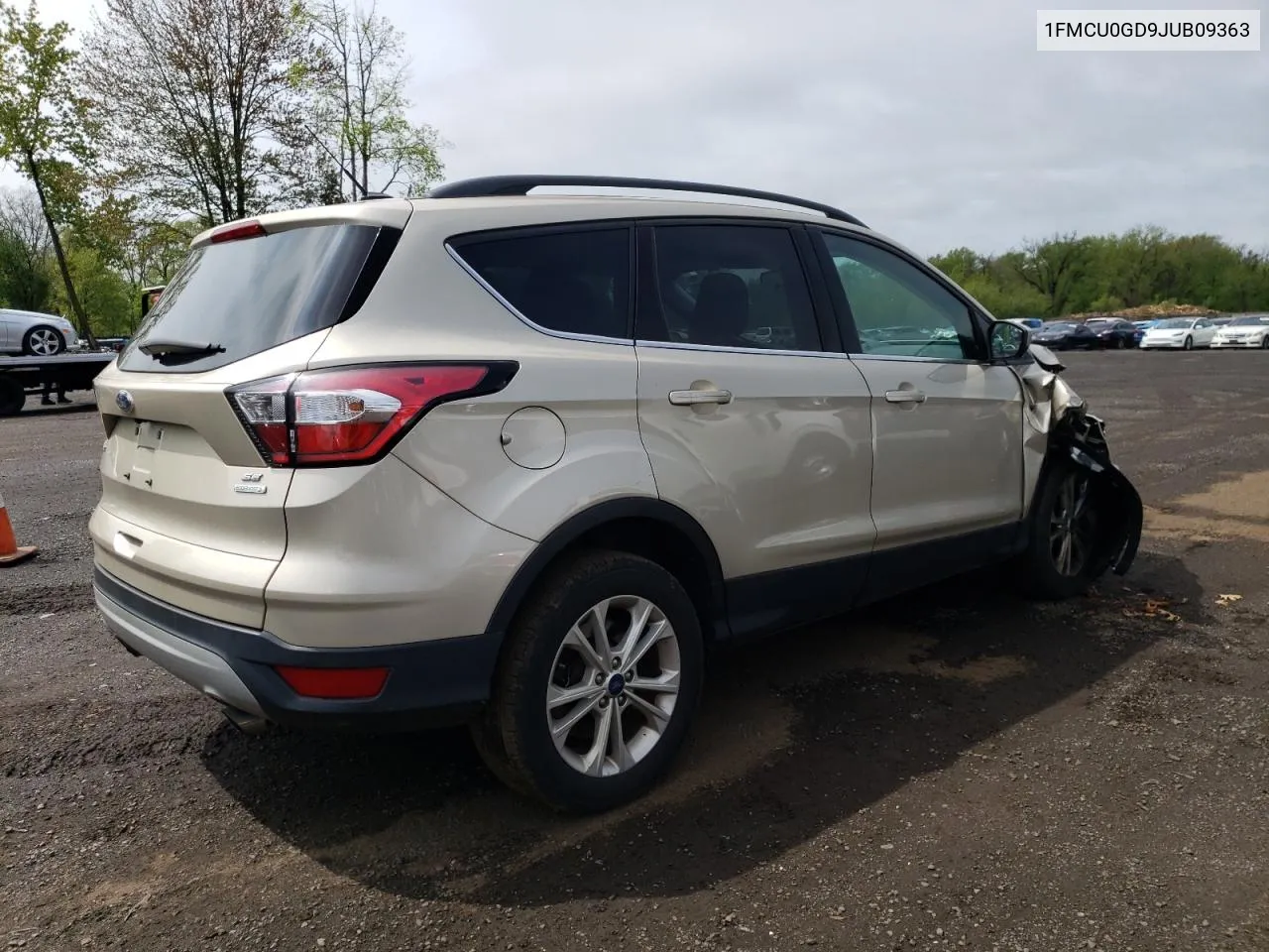 2018 Ford Escape Se VIN: 1FMCU0GD9JUB09363 Lot: 53496034