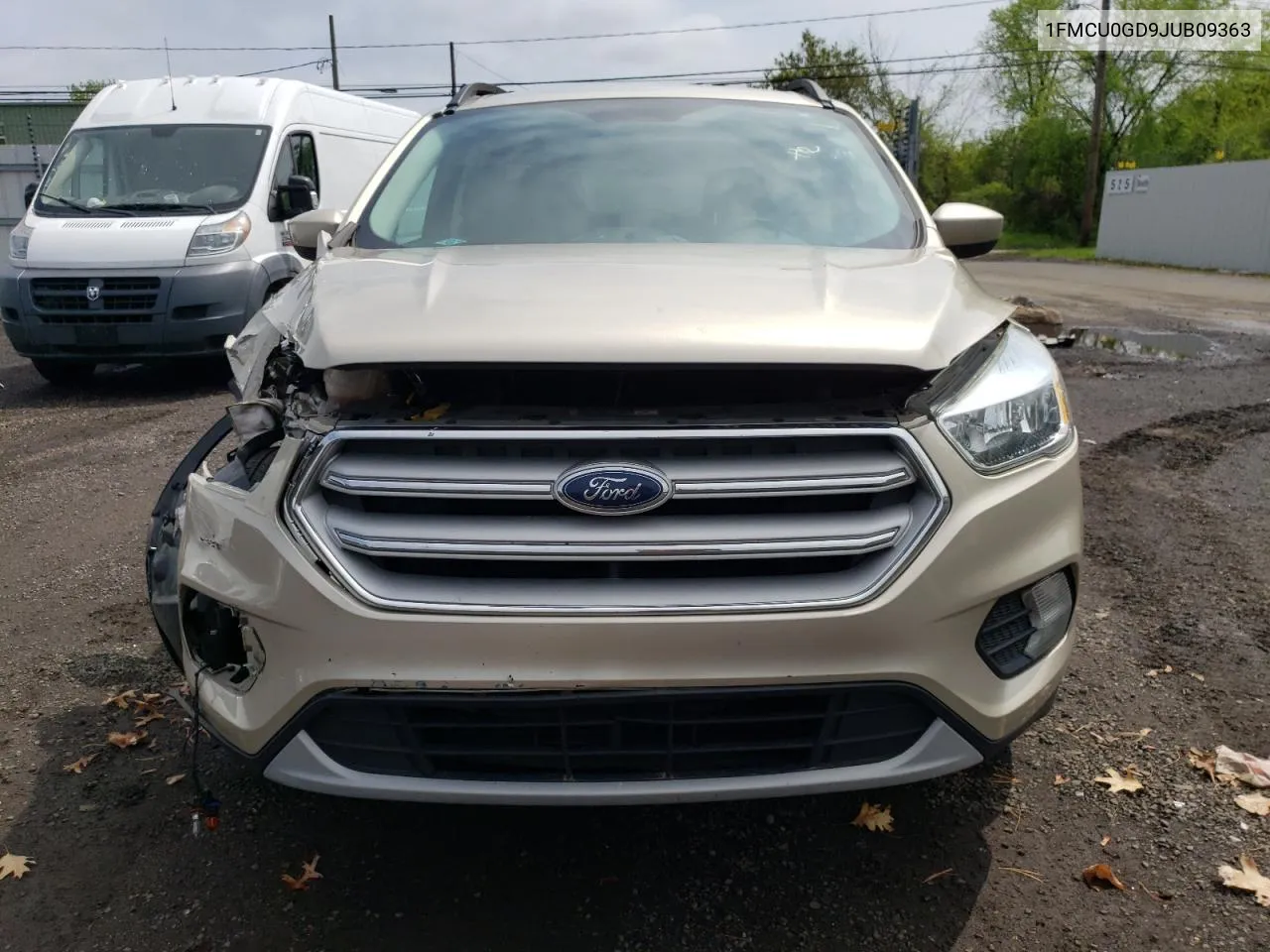 2018 Ford Escape Se VIN: 1FMCU0GD9JUB09363 Lot: 53496034