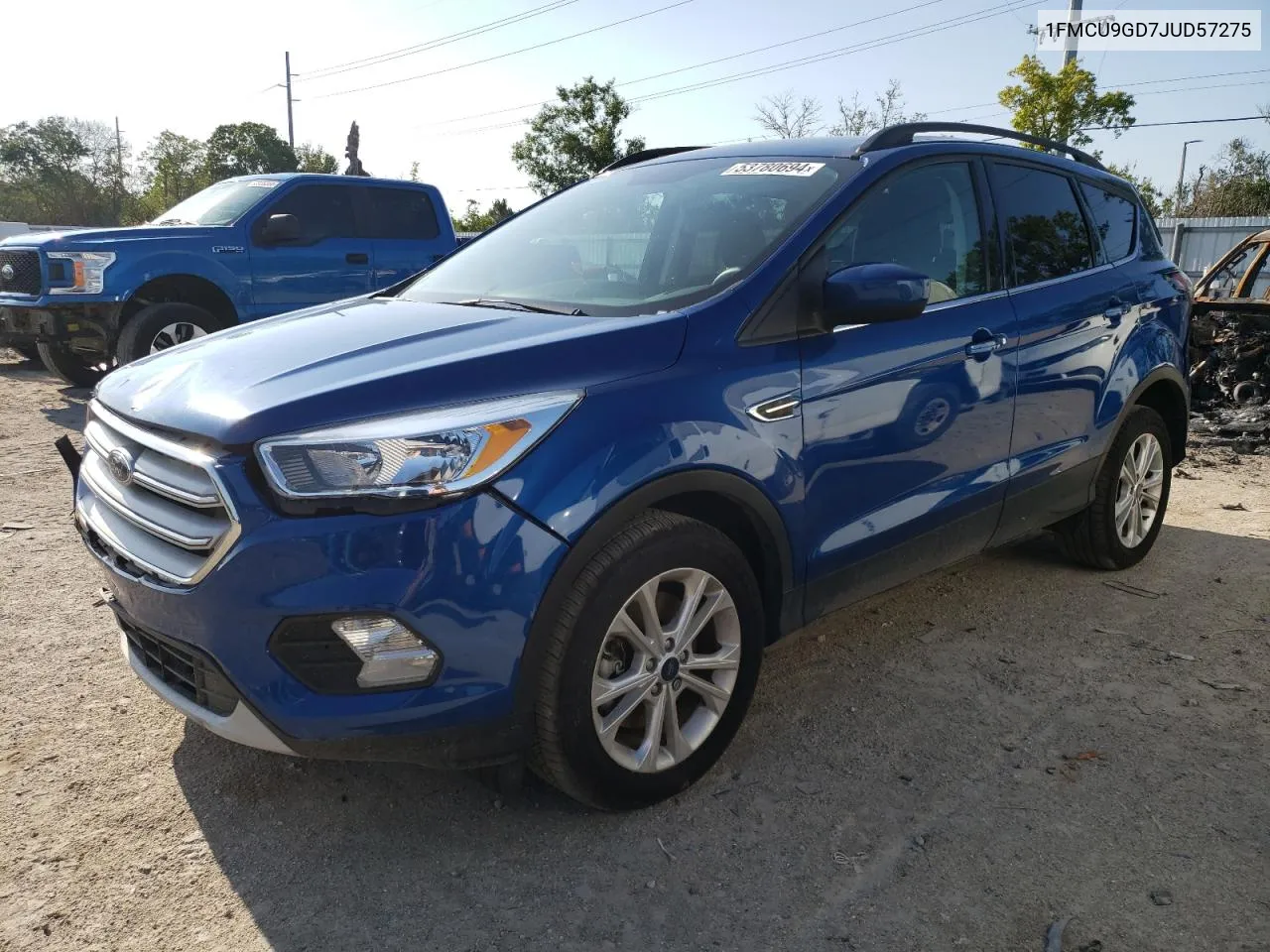 2018 Ford Escape Se VIN: 1FMCU9GD7JUD57275 Lot: 53780694