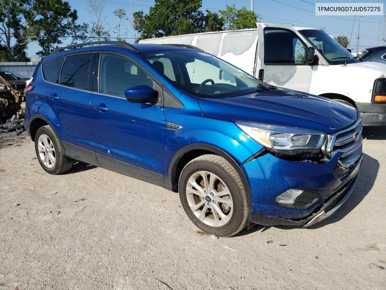 2018 Ford Escape Se VIN: 1FMCU9GD7JUD57275 Lot: 53780694