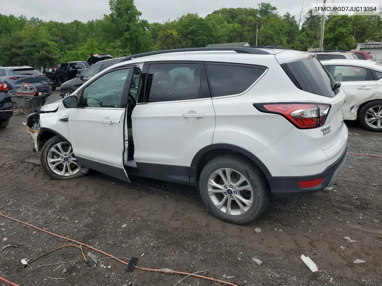 2018 Ford Escape Se VIN: 1FMCU9GD7JUC13354 Lot: 53830334