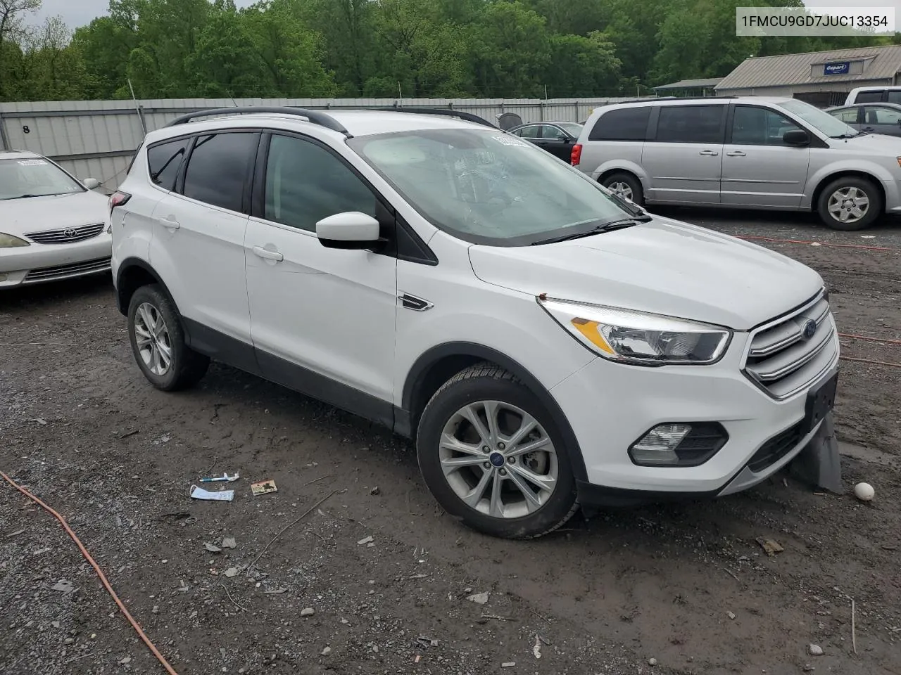 2018 Ford Escape Se VIN: 1FMCU9GD7JUC13354 Lot: 53830334