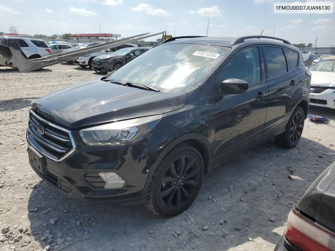 2018 Ford Escape Se VIN: 1FMCU0GD7JUA96130 Lot: 54621534