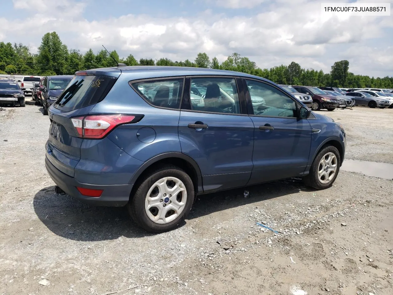 2018 Ford Escape S VIN: 1FMCU0F73JUA88571 Lot: 54696684