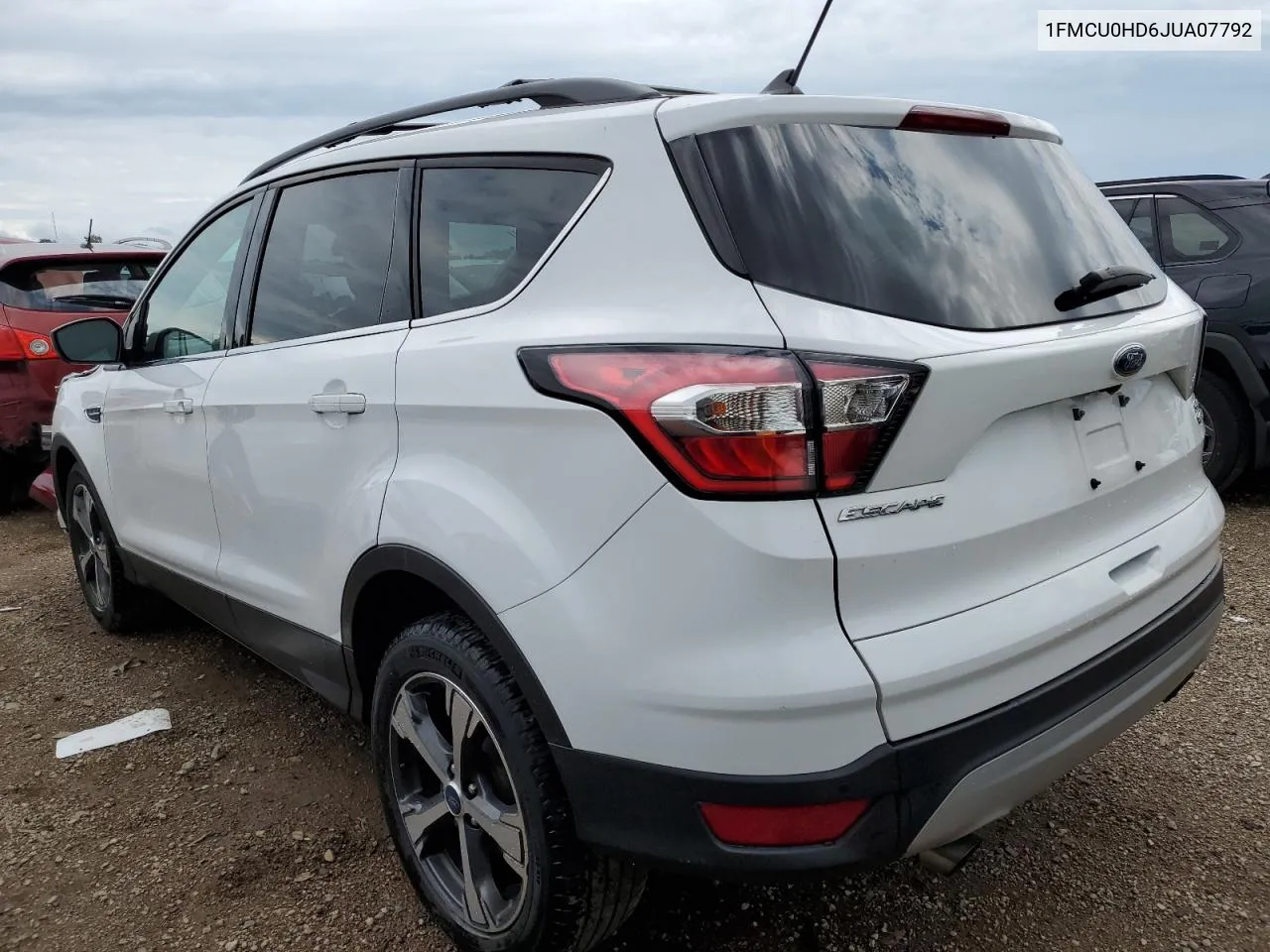 2018 Ford Escape Sel VIN: 1FMCU0HD6JUA07792 Lot: 54802544