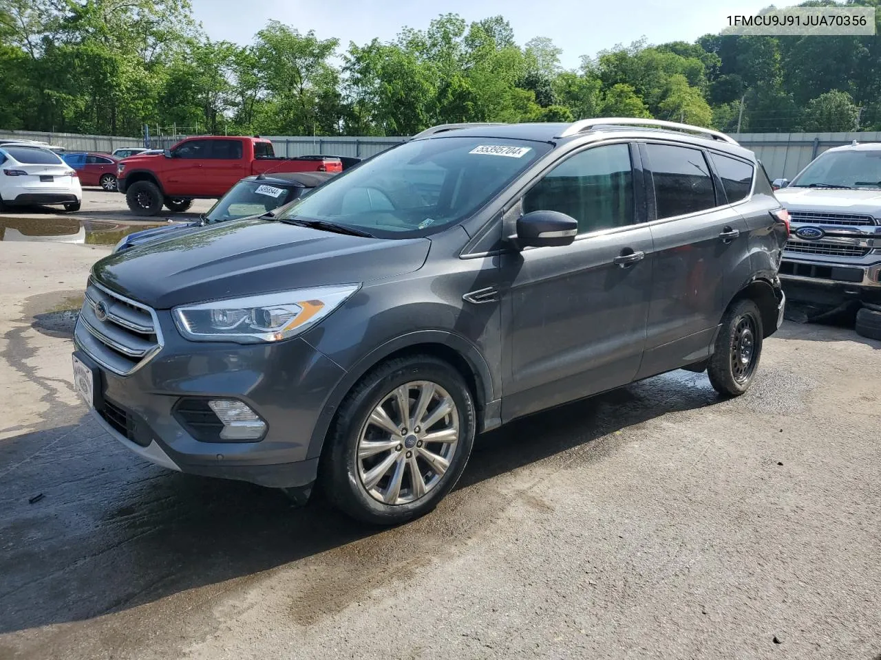 1FMCU9J91JUA70356 2018 Ford Escape Titanium