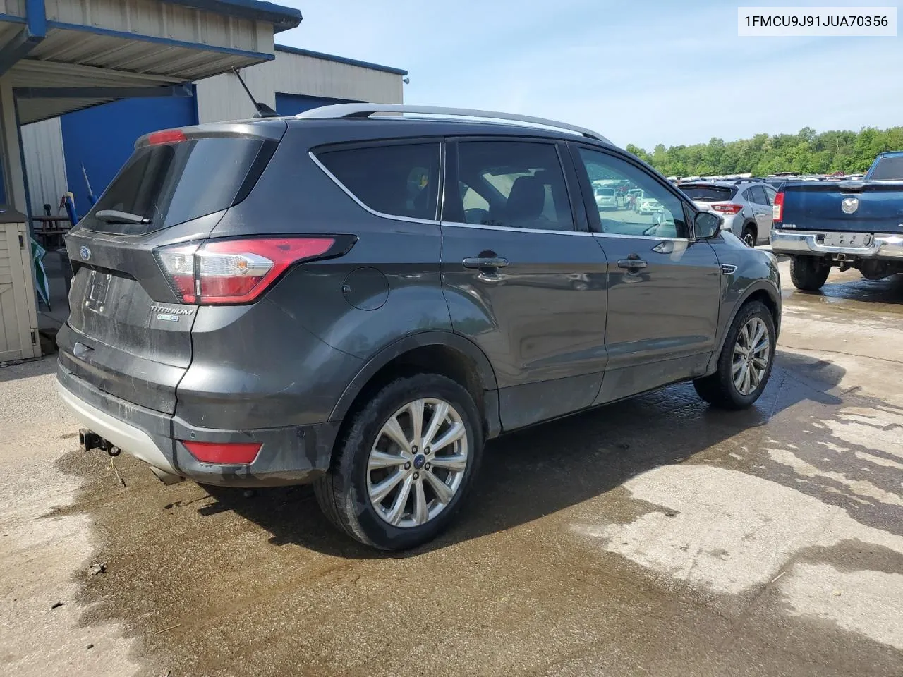 2018 Ford Escape Titanium VIN: 1FMCU9J91JUA70356 Lot: 55395704