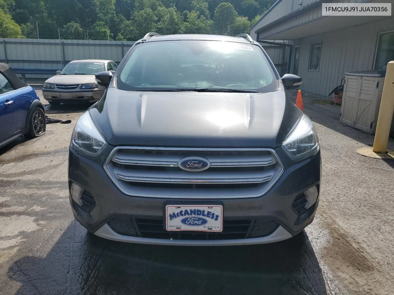 2018 Ford Escape Titanium VIN: 1FMCU9J91JUA70356 Lot: 55395704