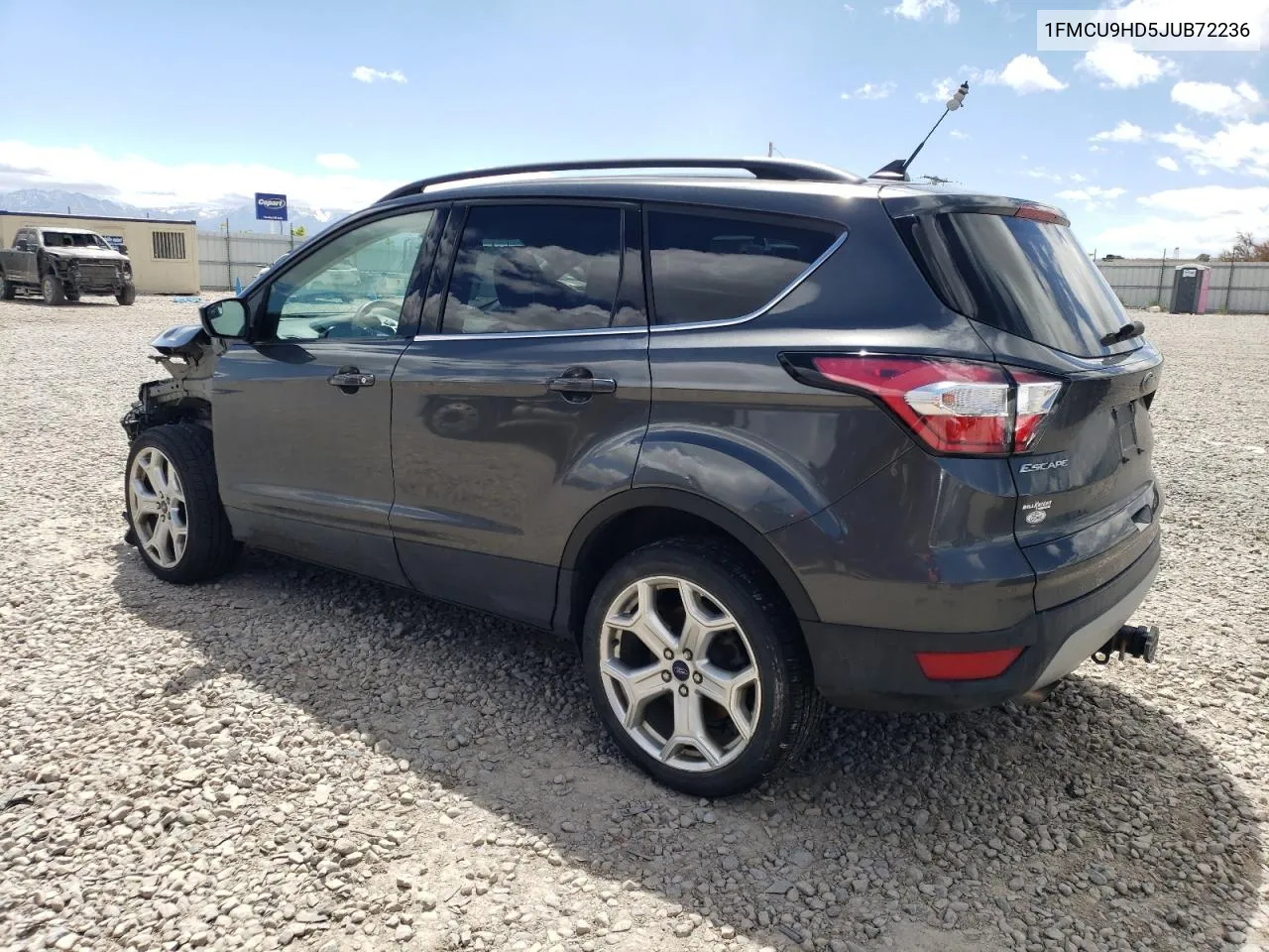 2018 Ford Escape Sel VIN: 1FMCU9HD5JUB72236 Lot: 55715504