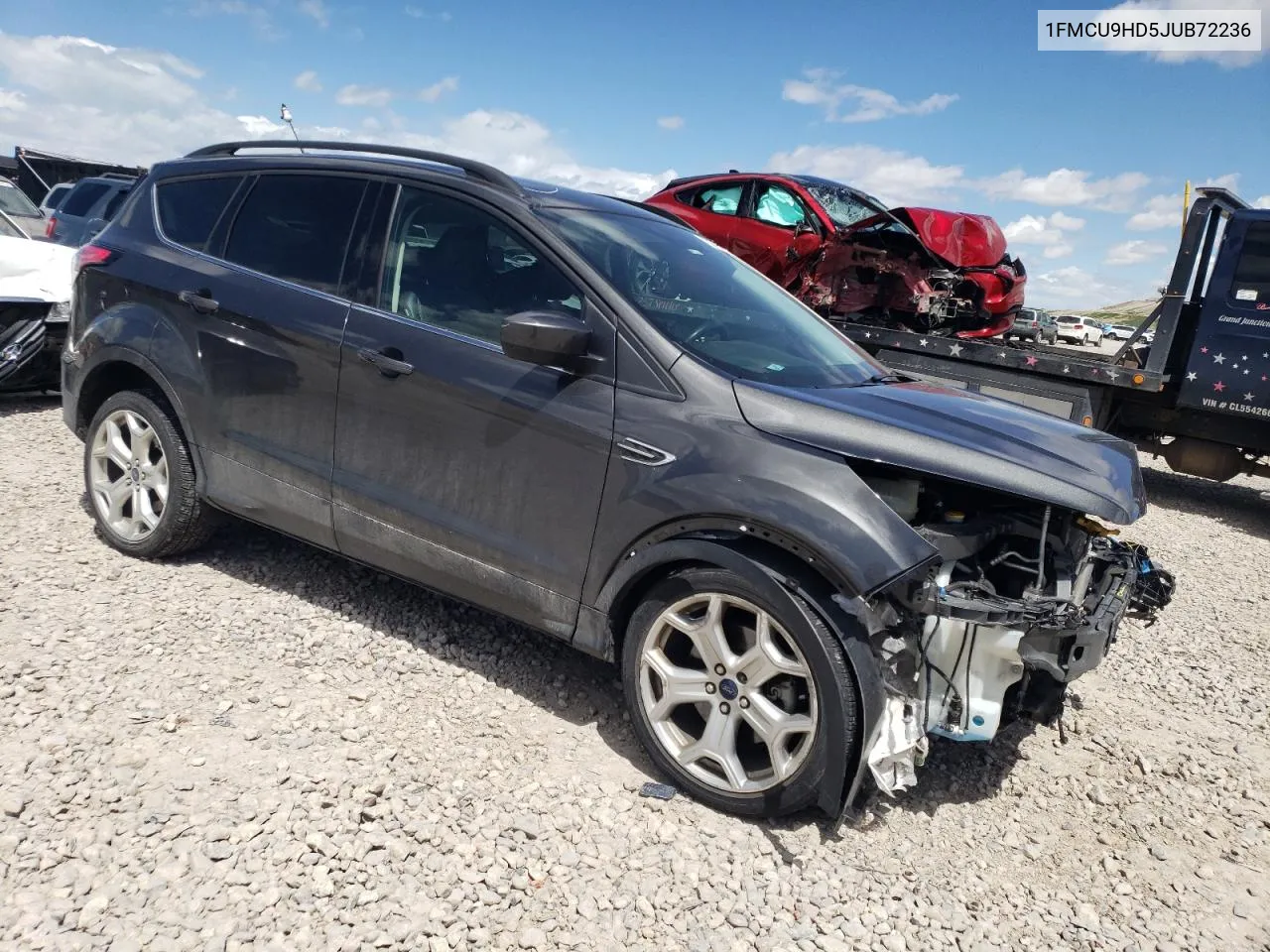 2018 Ford Escape Sel VIN: 1FMCU9HD5JUB72236 Lot: 55715504