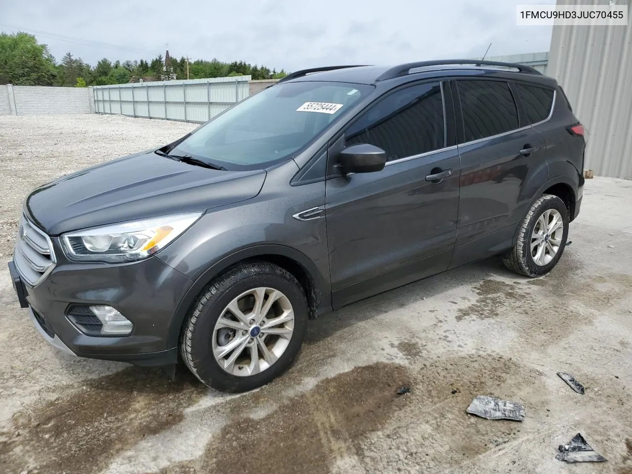 1FMCU9HD3JUC70455 2018 Ford Escape Sel