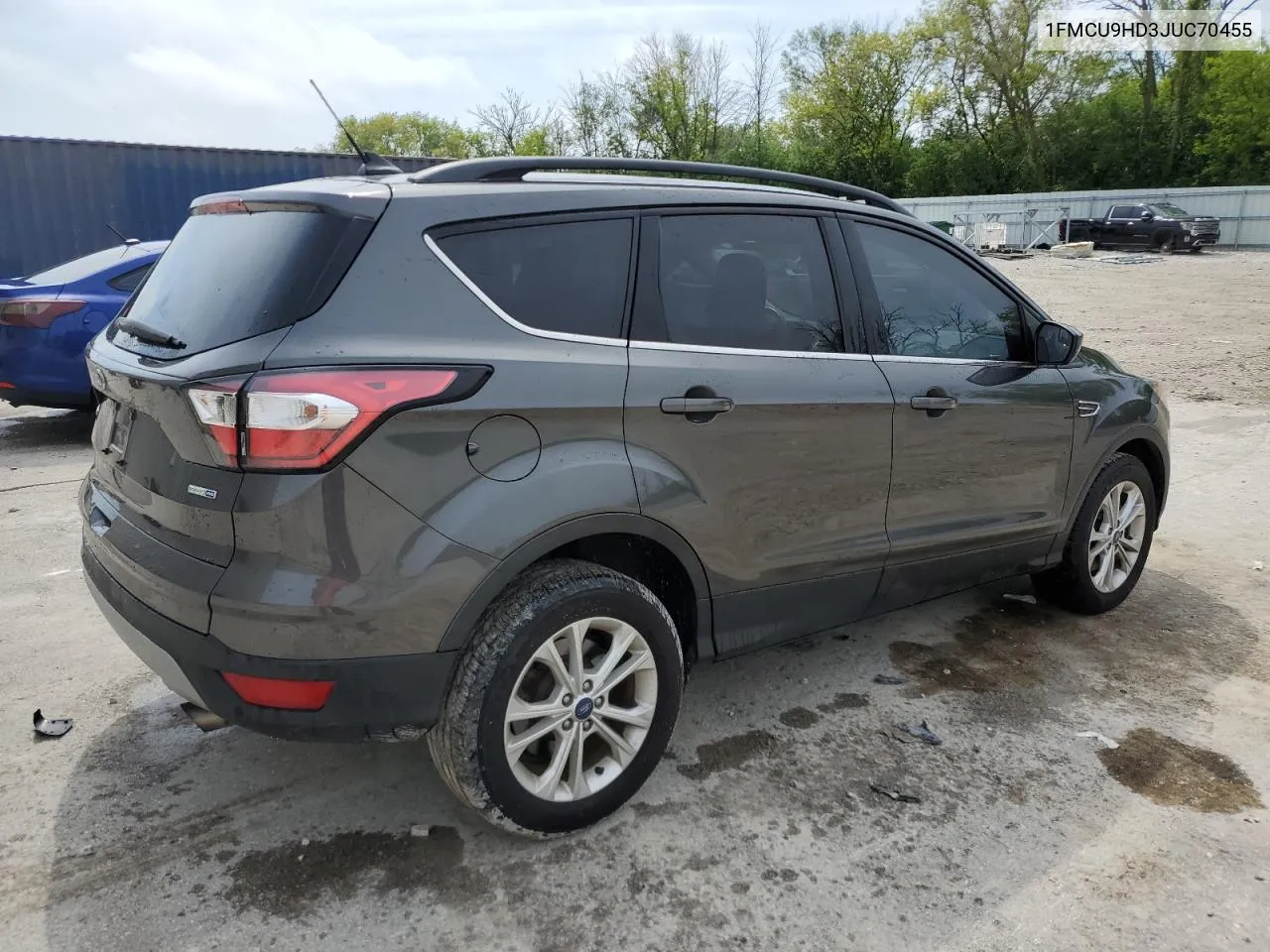 1FMCU9HD3JUC70455 2018 Ford Escape Sel