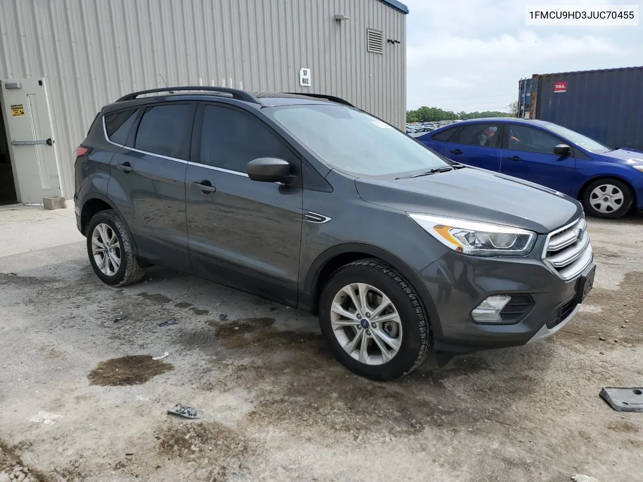 1FMCU9HD3JUC70455 2018 Ford Escape Sel