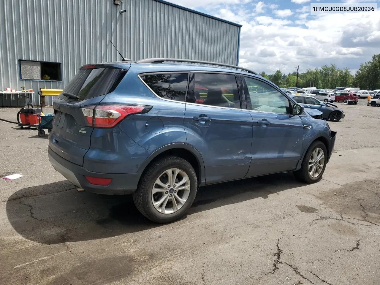 1FMCU0GD8JUB20936 2018 Ford Escape Se