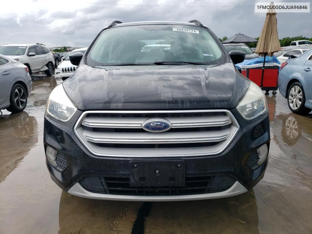 2018 Ford Escape Se VIN: 1FMCU0GD6JUA96846 Lot: 56849724